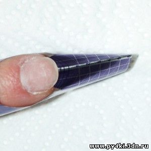 фиолетовый дизайн ногтей