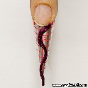 китайская роспись ногтей пошагово