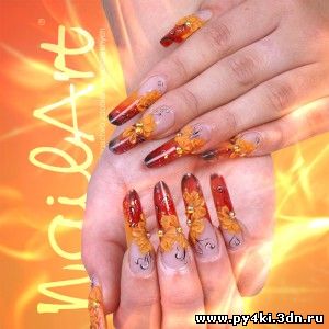 уроки китайской росписи +на ногтях
