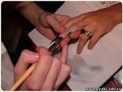 стандартная подготовка ногтей