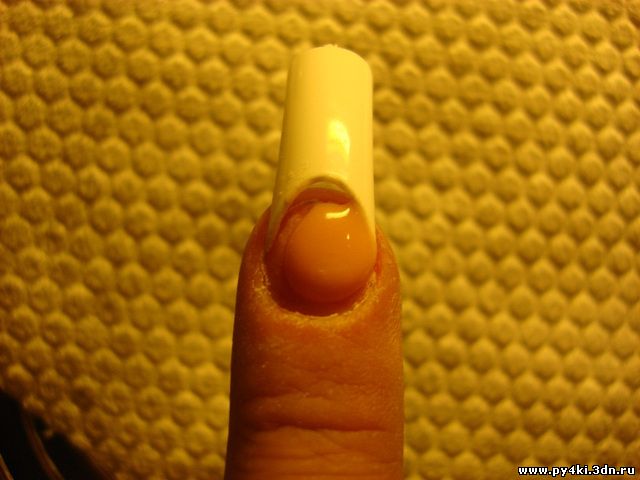 акриловые ногти френч фото